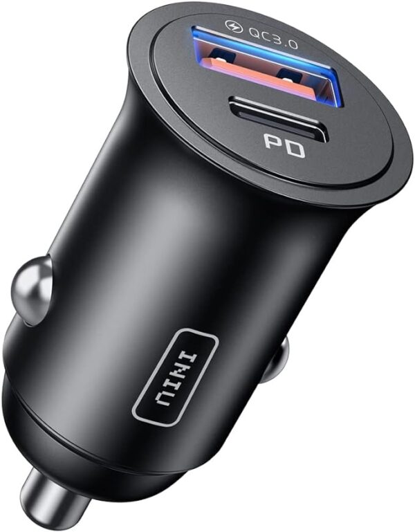 USB C Car Charger Total 60W