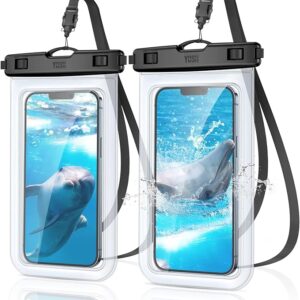 Waterproof Phone Pouch, 2 Pack